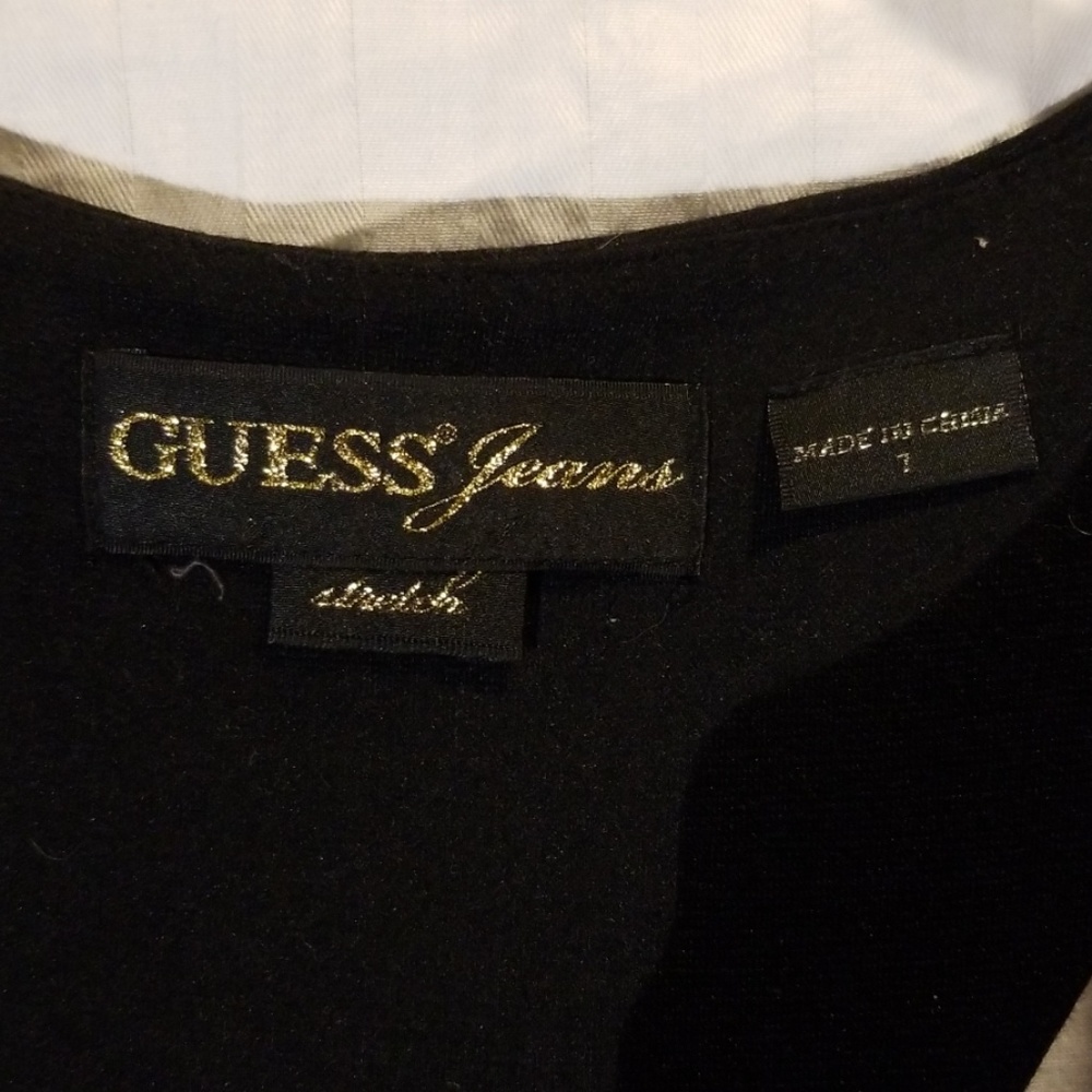 Black GUESS jumper dress. Excellent Used Condition - Picture 2 of 8